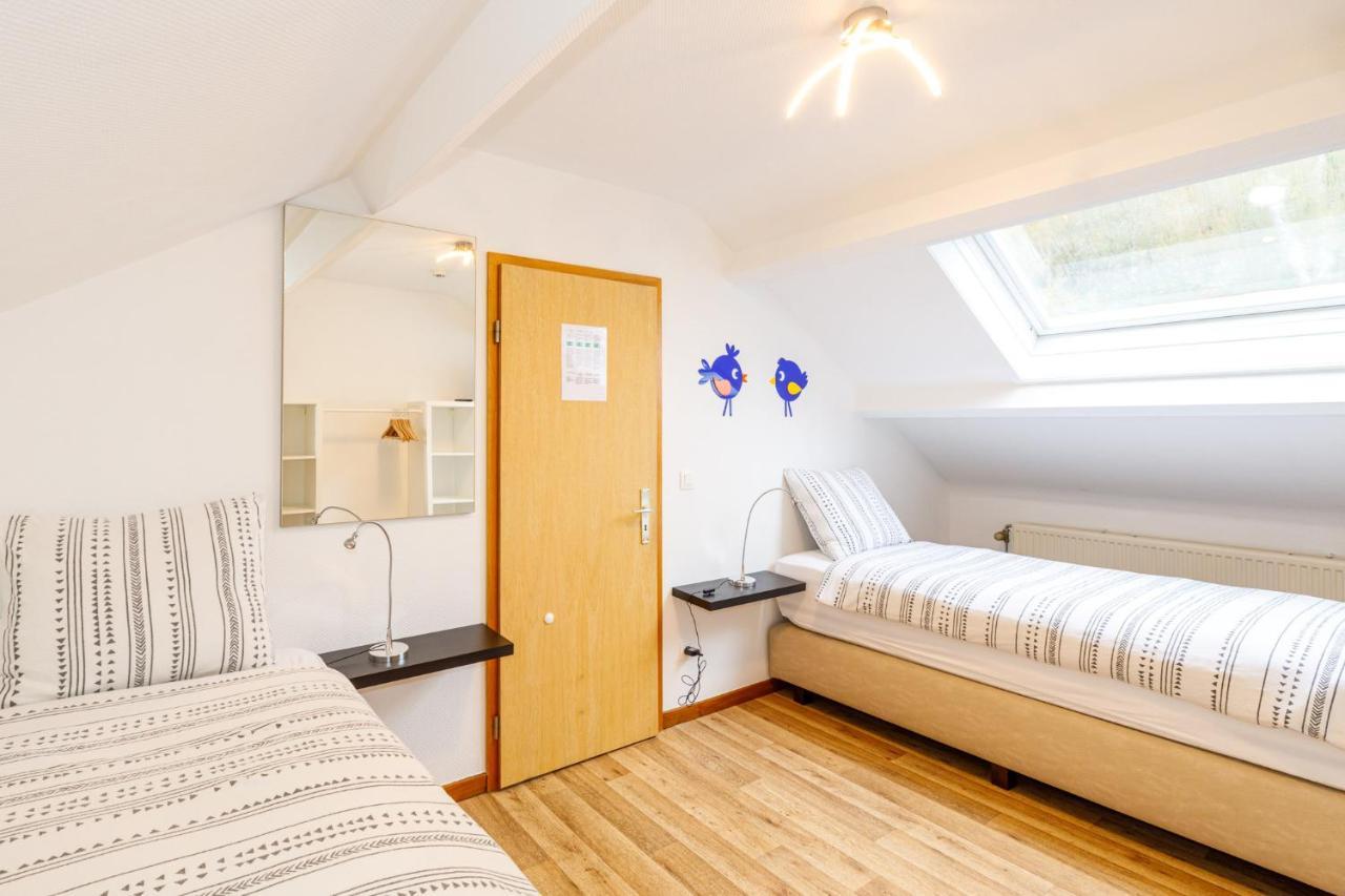 Luxueuse Et Spacieuse Villa Avec Sauna Et Piscine มัลเมอดี ภายนอก รูปภาพ